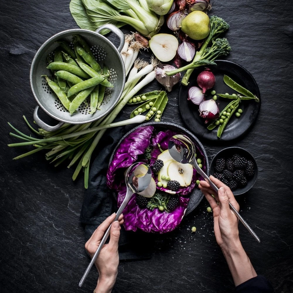 Global Global 2 Piece Salad Serving Set 6 Global Global 2 Piece Salad Serving Set - Image 4