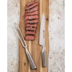 Global Forged GF-24 Carving Fork Straight -Knives Shop global forged gf 24 carving fork straight p97 12356 image