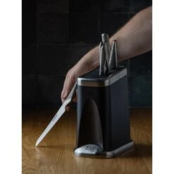 Global G-FIRE7B Fire-Hi 7 Piece Knife Block Set -Knives Shop global g fire7b fire hi 7 piece knife block set p2276 13112 image