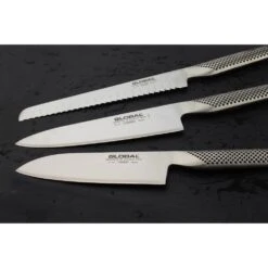 Global G G-79 Fluted Cook's Knife -Knives Shop global g g 79 fluted cooks knife p1303 8131 image