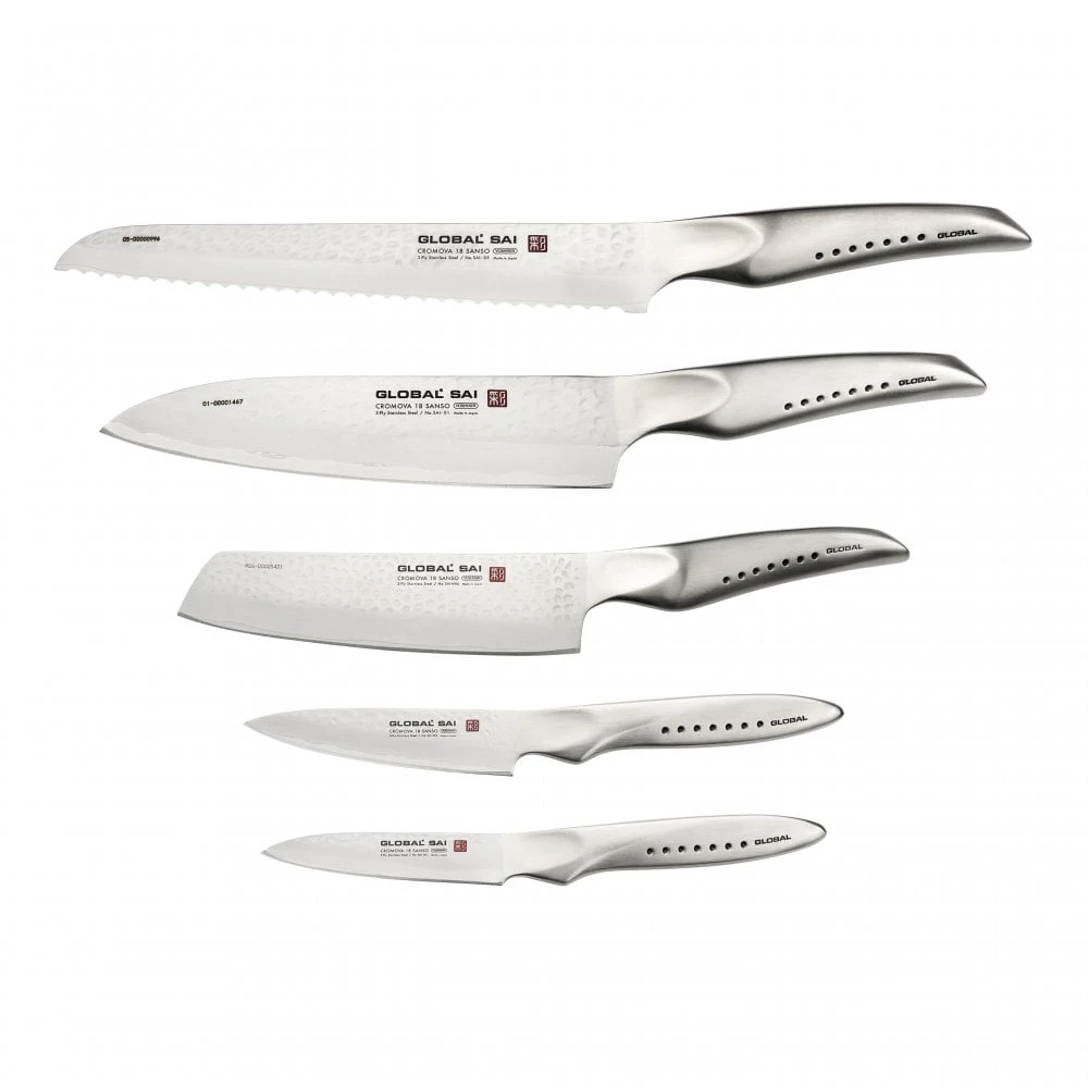 Global SAI Global Sai Engine Block 6pc Knife Block Set 4 Global SAI Global Sai Engine Block 6pc Knife Block Set - Image 2