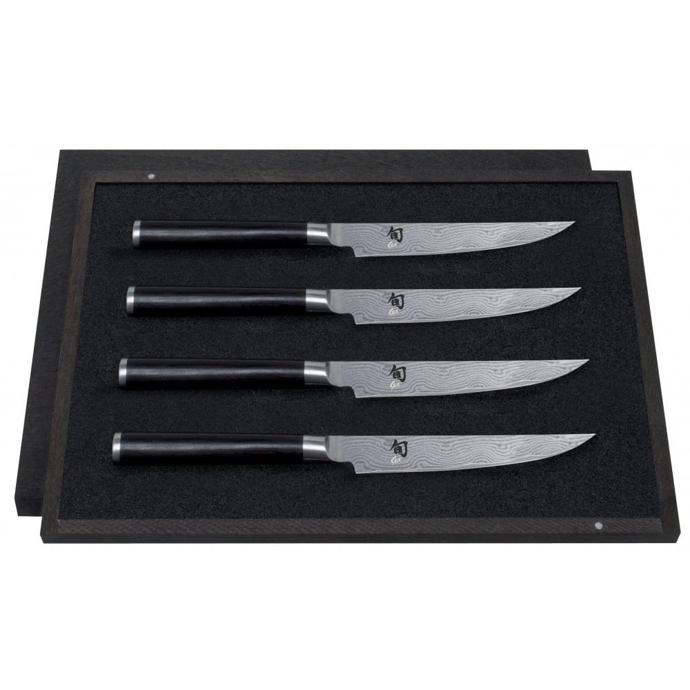 Knives Shop -Knives Shop kai shun classic kai dms 400 steak knife set 4 x kai dm 0711 p1200 7289 image