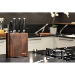 Katana Saya Pakkawood Katana Saya Pakkawood 6 Piece Knife Block Set -Knives Shop katana saya pakkawood 6 piece knife block set p1417 11674 image