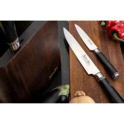 Katana Saya Pakkawood Katana Saya Pakkawood 6 Piece Knife Block Set -Knives Shop katana saya pakkawood 6 piece knife block set p1417 11677 image