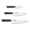 Masahiro MV-H Masahiro Flutted 3 Piece Knife Set -Knives Shop masahiro mv h masahiro flutted 3 piece knife set p672 5808 image