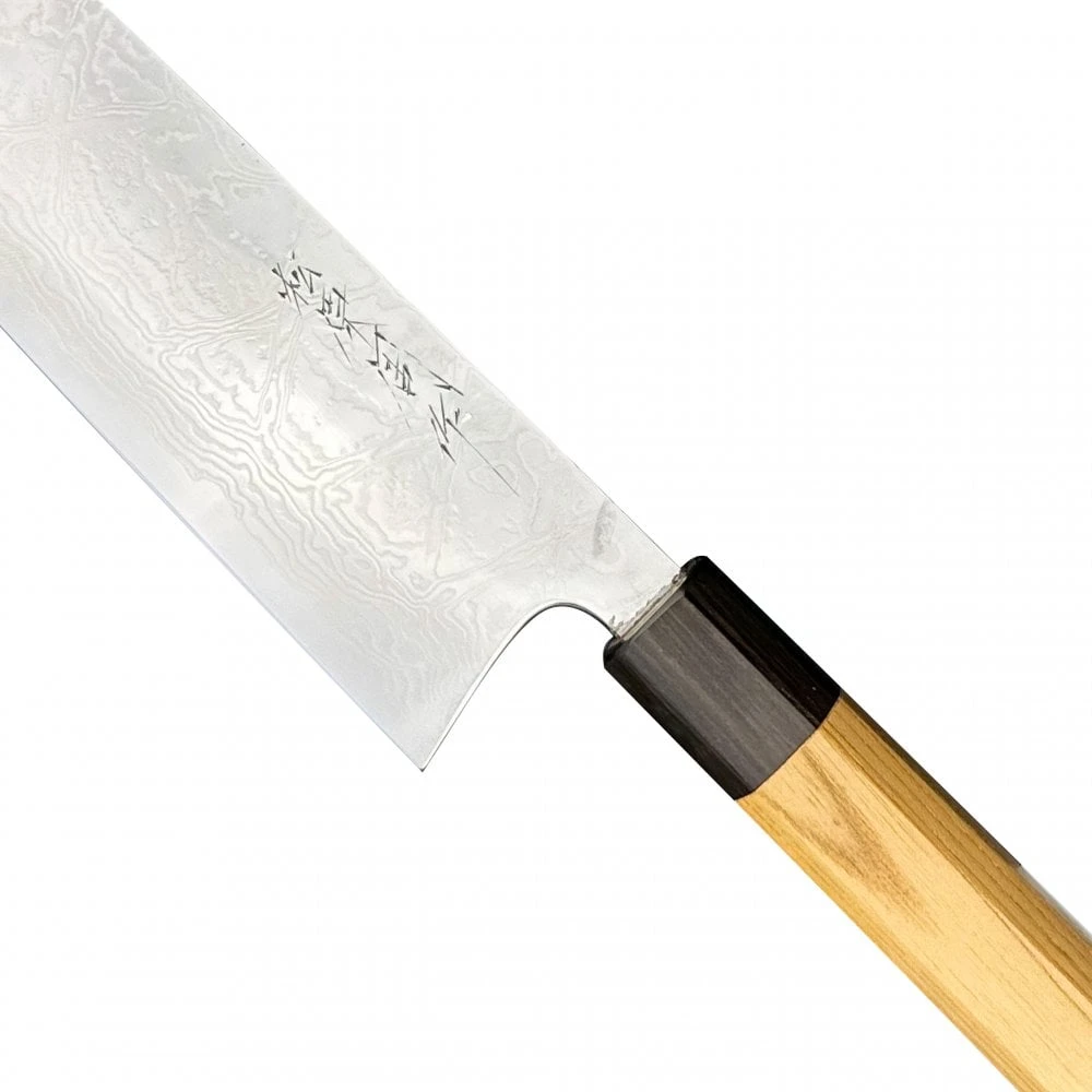 Matsubara Hamono TNK-GND180BU Katsuto Tanaka 18cm Bunka Knife 4 Matsubara Hamono TNK-GND180BU Katsuto Tanaka 18cm Bunka Knife - Image 2