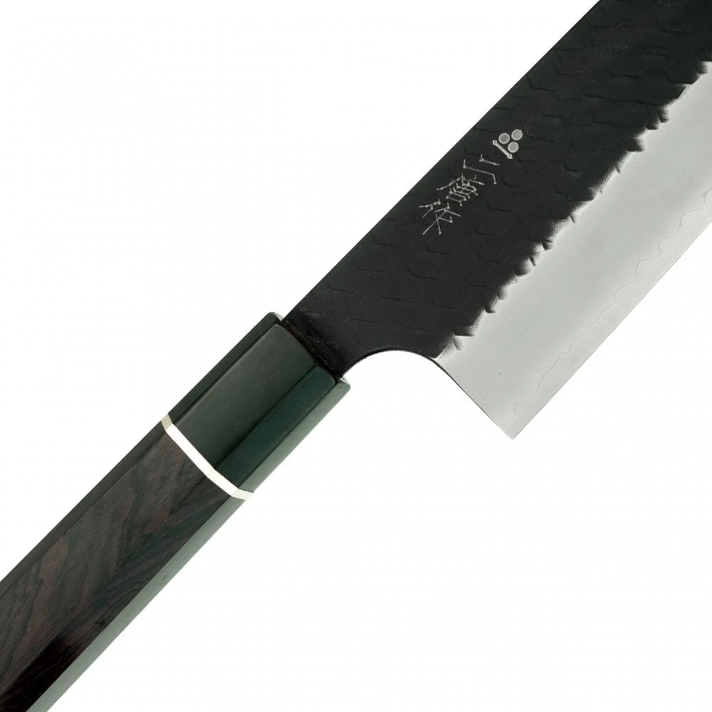 Nigara Hamono NIGH-03/T-ES Nigara Hamono SG2 Kurouchi Tsuchime 18cm Nakiri 4 Nigara Hamono NIGH-03/T-ES Nigara Hamono SG2 Kurouchi Tsuchime 18cm Nakiri - Image 2