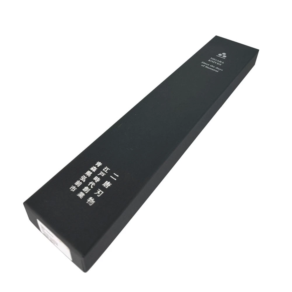 Nigara Hamono NIGH-03/T-ES Nigara Hamono SG2 Kurouchi Tsuchime 18cm Nakiri 6 Nigara Hamono NIGH-03/T-ES Nigara Hamono SG2 Kurouchi Tsuchime 18cm Nakiri - Image 4