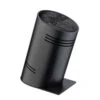 Pro Balance Knives Pro Balance Stainless Steel Knife Block, Black -Knives Shop pro balance knives pro balance stainless steel knife block black p1360 7860 image