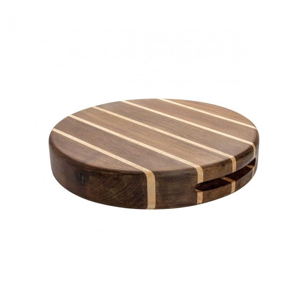 Rockingham Forest Rockingham Forest Extra Thick Multi-wood Round Cutting Board 3 Rockingham Forest Rockingham Forest Extra Thick Multi-wood Round Cutting Board