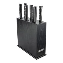 Tamahagane Knife Block In Black -Knives Shop tamahagane knife block in black p1090 4486 image
