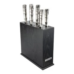 Tamahagane Knife Block In Black -Knives Shop tamahagane knife block in black p1090 4487 image