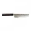 Yoshida Hamono Kyusakichi Kyusakichi 69 Layered Damascus ZA-18 Steel Blade 16.5cm Nakiri Knife -Knives Shop yoshida hamono kyusakichi kyusakichi 69 layered damascus za 18 steel blade 16 5cm nakiri knife p1653 9310 image
