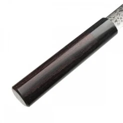 Yoshida Hamono Kyusakichi Kyusakichi 69 Layered Damascus ZA-18 Steel Blade 16.5cm Nakiri Knife -Knives Shop yoshida hamono kyusakichi kyusakichi 69 layered damascus za 18 steel blade 16 5cm nakiri knife p1653 9312 image