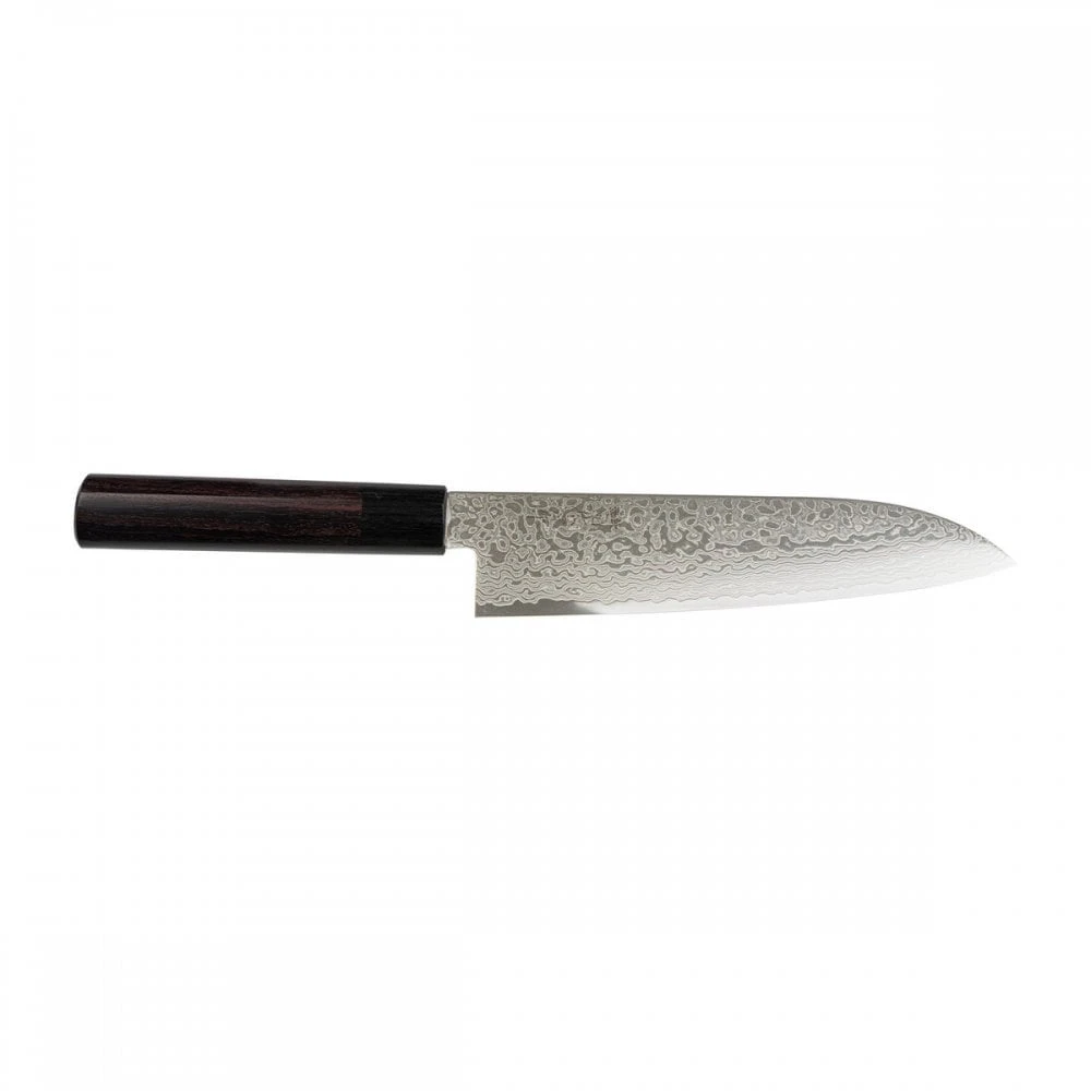 Yoshida Hamono Kyusakichi Kyusakichi 69 Layered Damascus ZA-18 Steel Blade 18cm Santoku Knife 3 Yoshida Hamono Kyusakichi Kyusakichi 69 Layered Damascus ZA-18 Steel Blade 18cm Santoku Knife